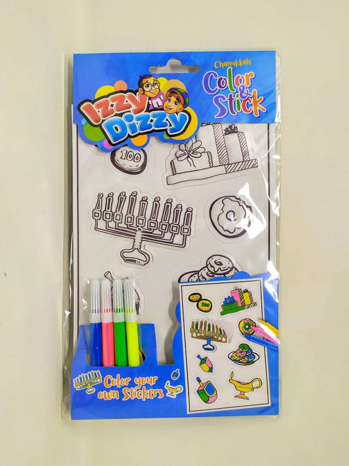 Chanukah color and stick - Libreria Jerusalem Centro