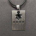 Collar maguen en placa de acero 10138 - Libreria Jerusalem Centro