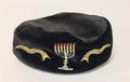 Kipá marroquí terciopelo mediana - Libreria Jerusalem Centro