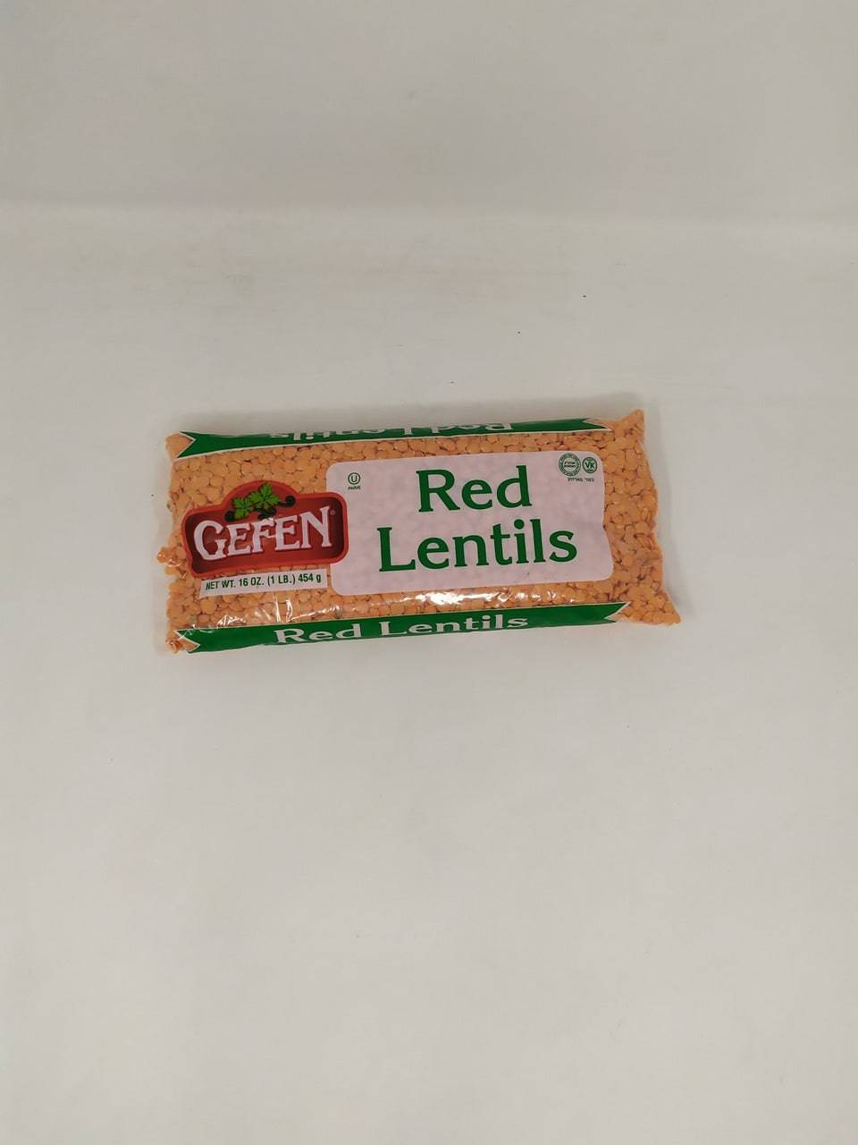 Lentejas gefen lentils red 16oz - Libreria Jerusalem Centro