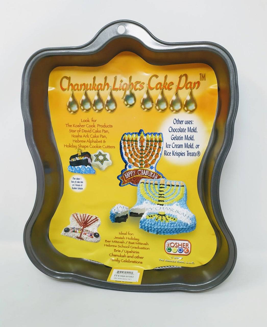 Molde de gelatina o pastel de Janukia 05102 - Libreria Jerusalem Centro