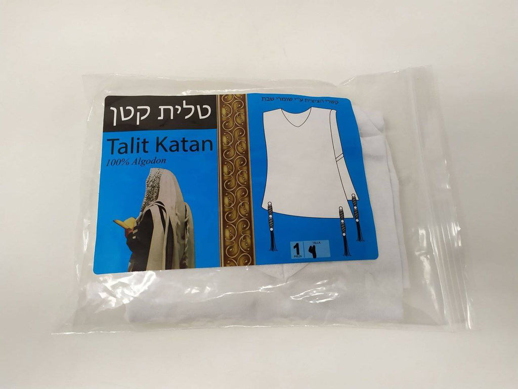 Talit katan playera niño talla 4 - Libreria Jerusalem Centro
