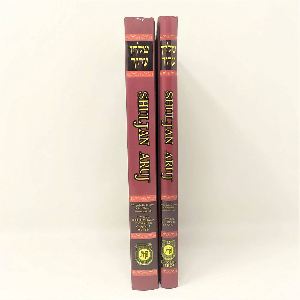 Shuljan Aruj Lubavitch Juego de 2 Tomos - Libreria Jerusalem Centro