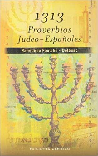 1313 Proverbios judeo-españoles - Libreria Jerusalem Centro