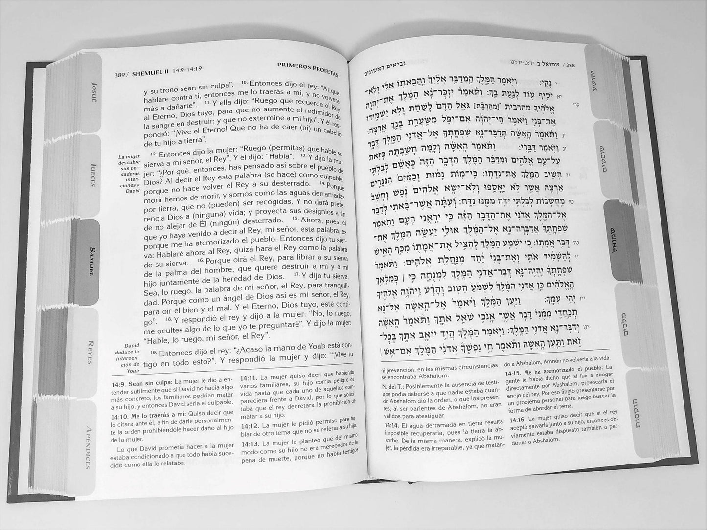 Biblia Tanaj  tomo 2,  primeros profetas ( edición Katz ) - Libreria Jerusalem Centro