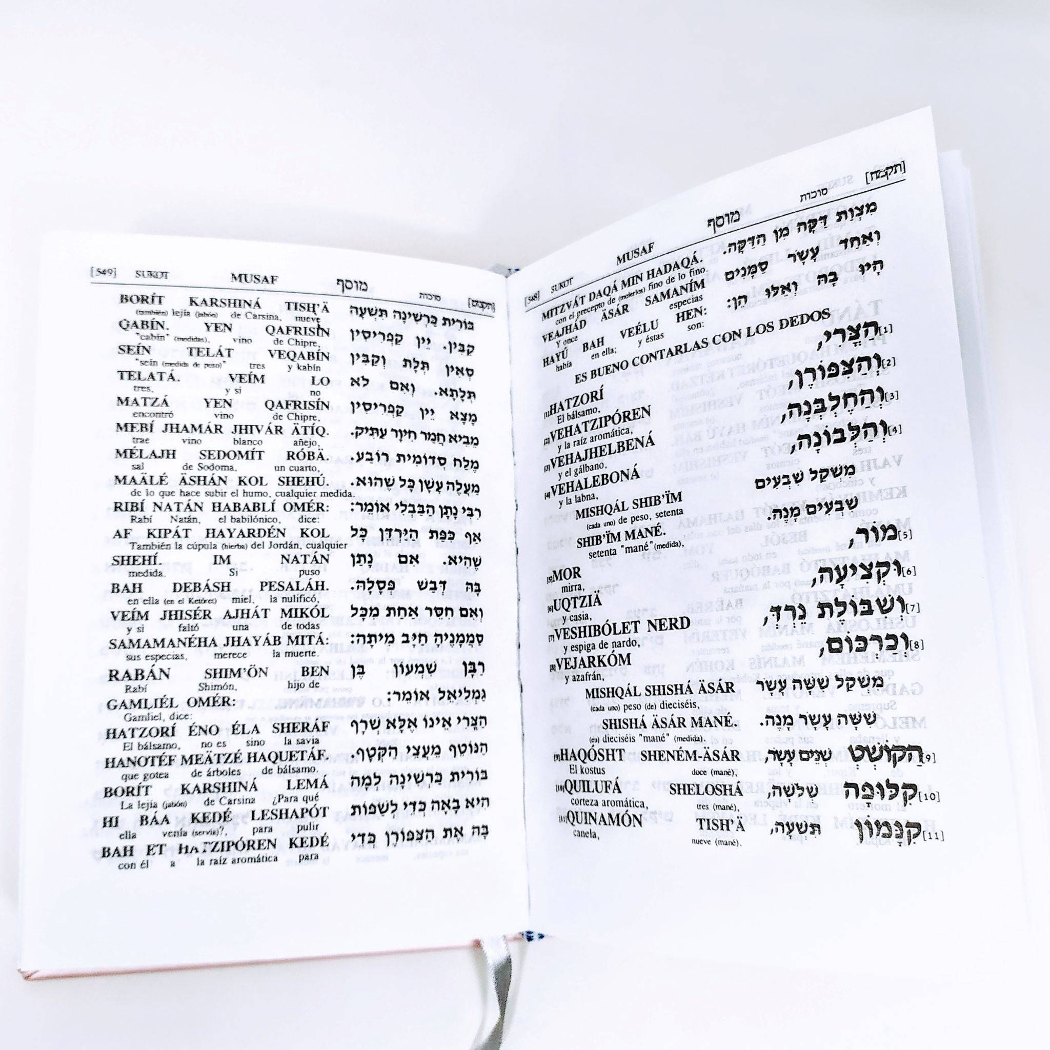 Majzor Sukot Shem Tob Adornado - Libreria Jerusalem Centro