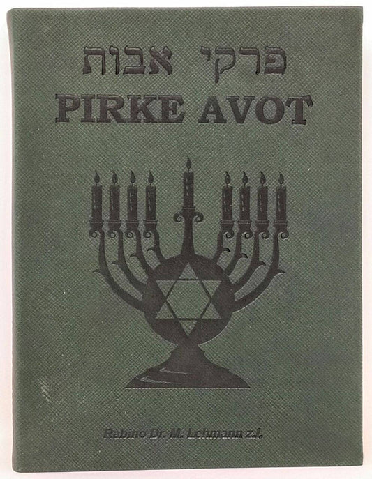 Pirke Avot verde - Libreria Jerusalem Centro