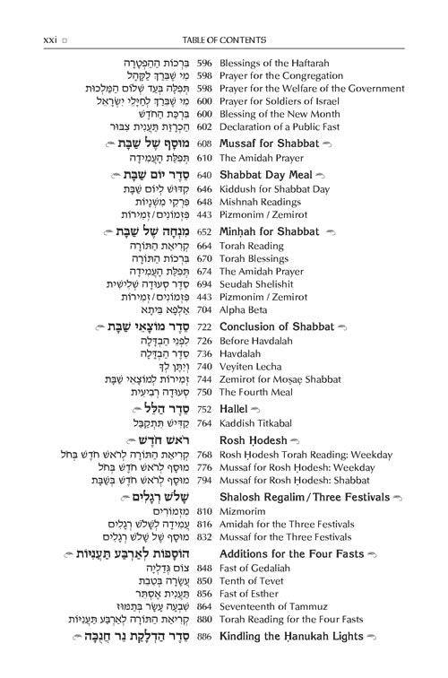 Sidur Artscroll Kol Simja Sephardic (hebreo e inglés) - Libreria Jerusalem Centro
