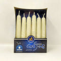 Velas Shabat 5 horas  (caja con 24) 100% cera de abeja - Libreria Jerusalem Centro