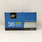 Velas shabat 5 horas X-Largas (caja con 36) - Libreria Jerusalem Centro
