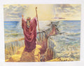 Poster Moises Cruzando el mar rojo $12 - Libreria Jerusalem Centro