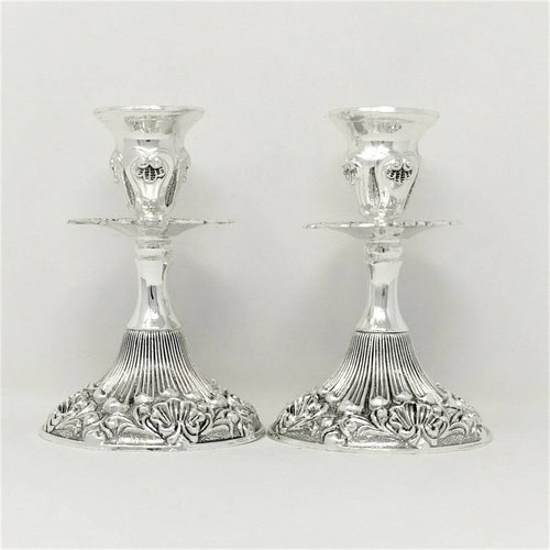 Candelabros shabat grandes 62002 - Libreria Jerusalem Centro