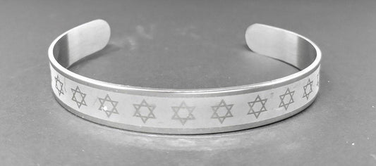 Pulsera acero Maguen David - Libreria Jerusalem Centro