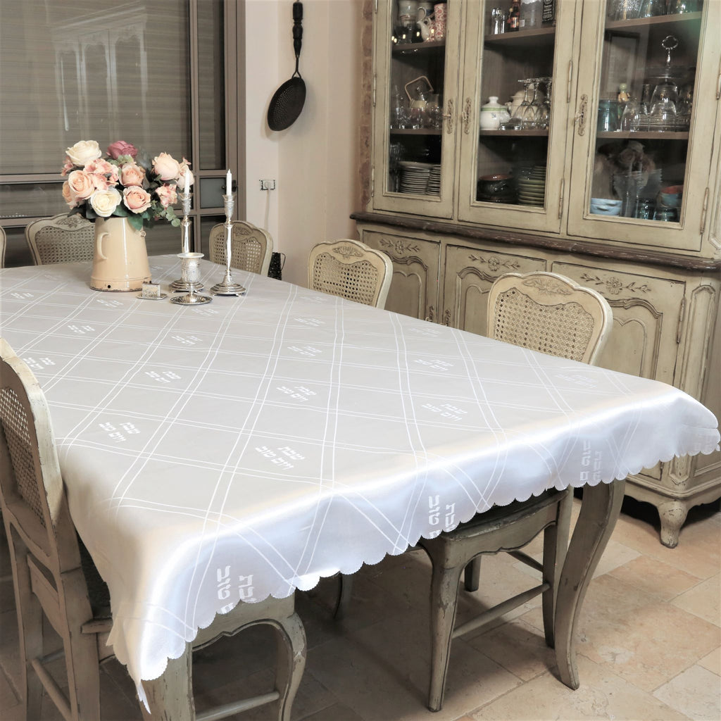 Mantel para mesa raso satinado 140 X 220 cm. 63406 - Libreria Jerusalem Centro