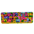 Matraca purim rectangular ciudad de Jerusalem 00837