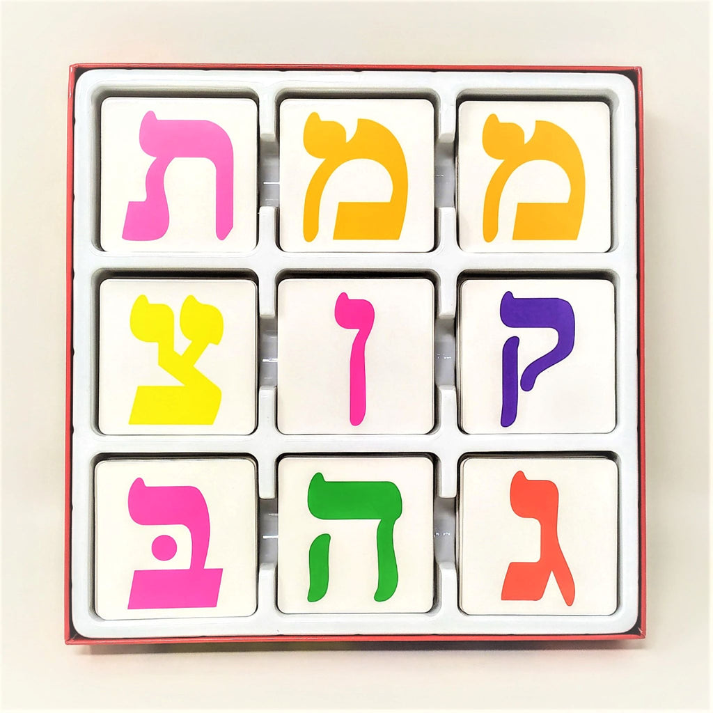 Alef Bet juego de memoria 64 piezas 01251