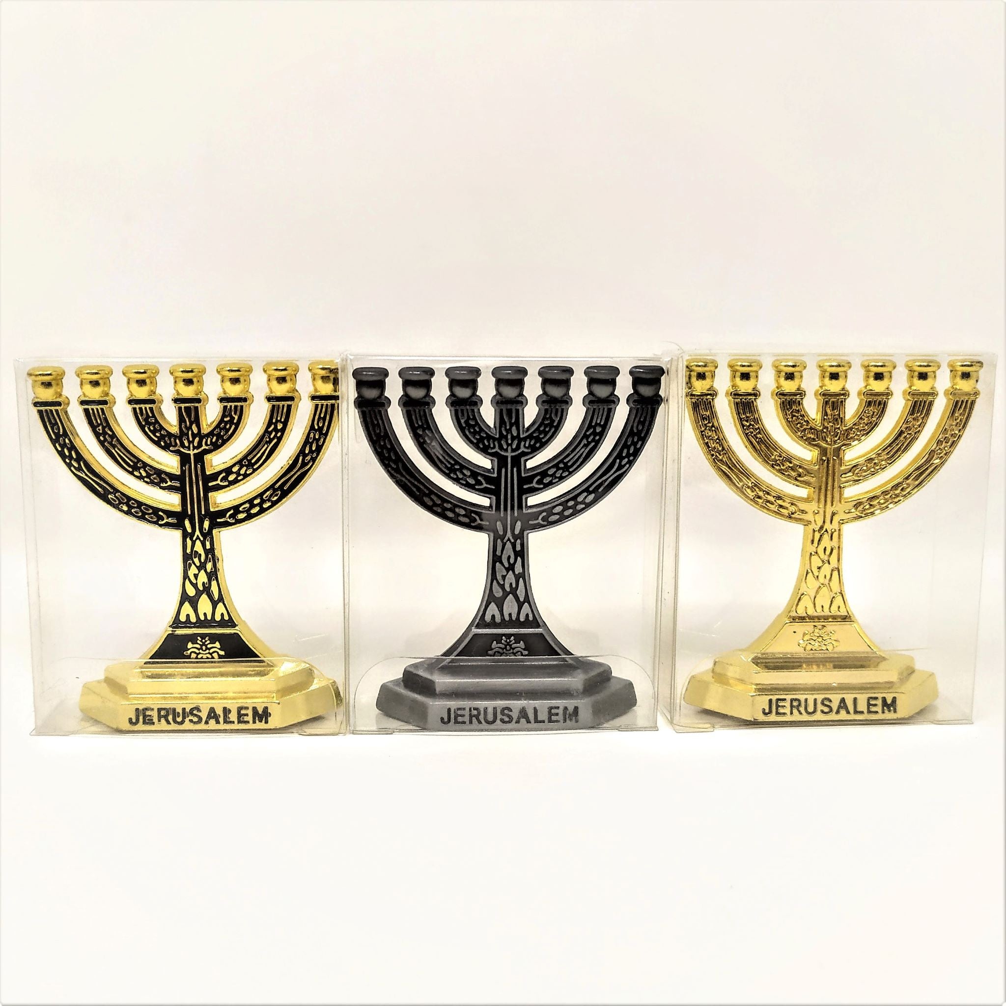 Juego de 3 menorot mini variadas 11325