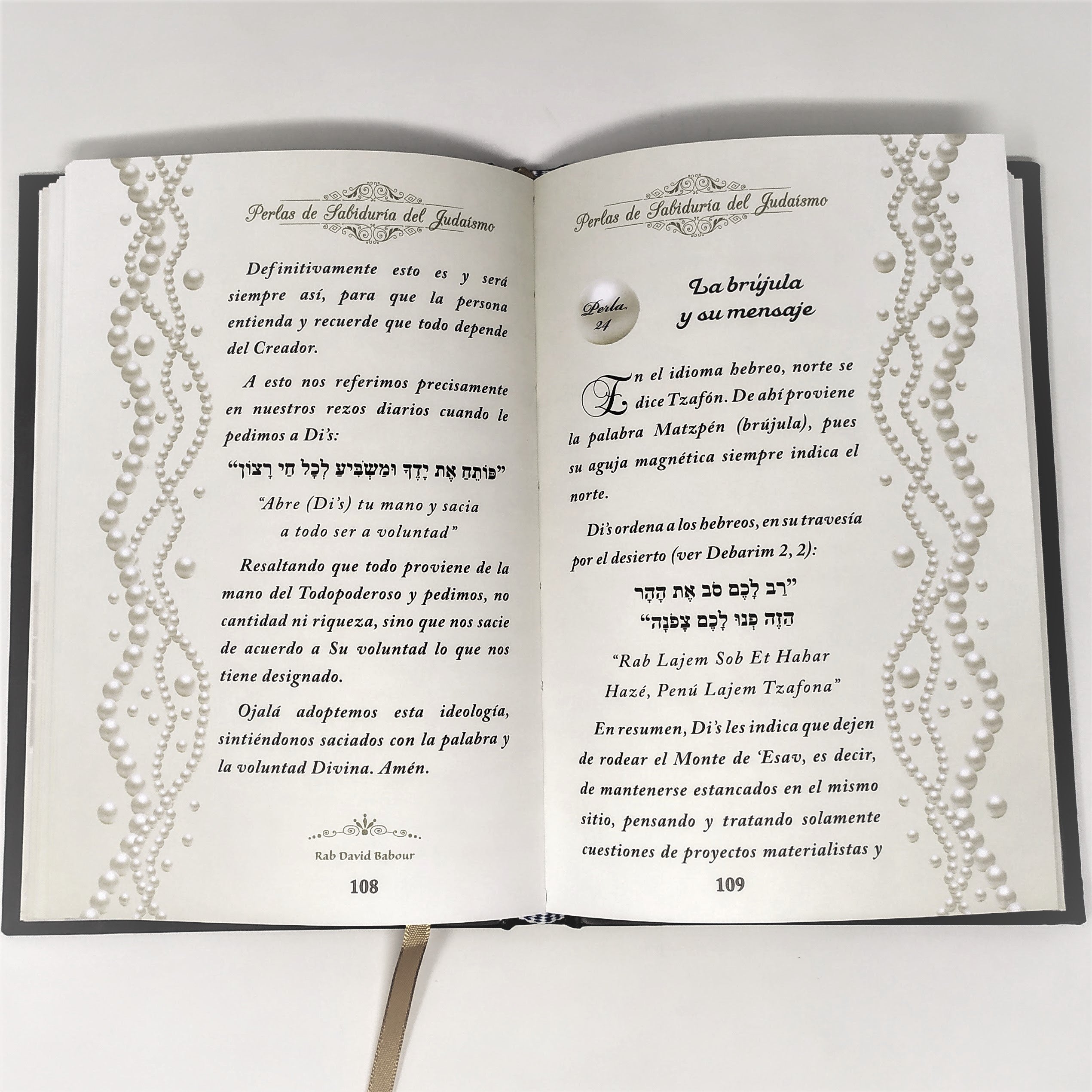 Perlas de sabiduría del judaísmo tomo 1 - Libreria Jerusalem Centro