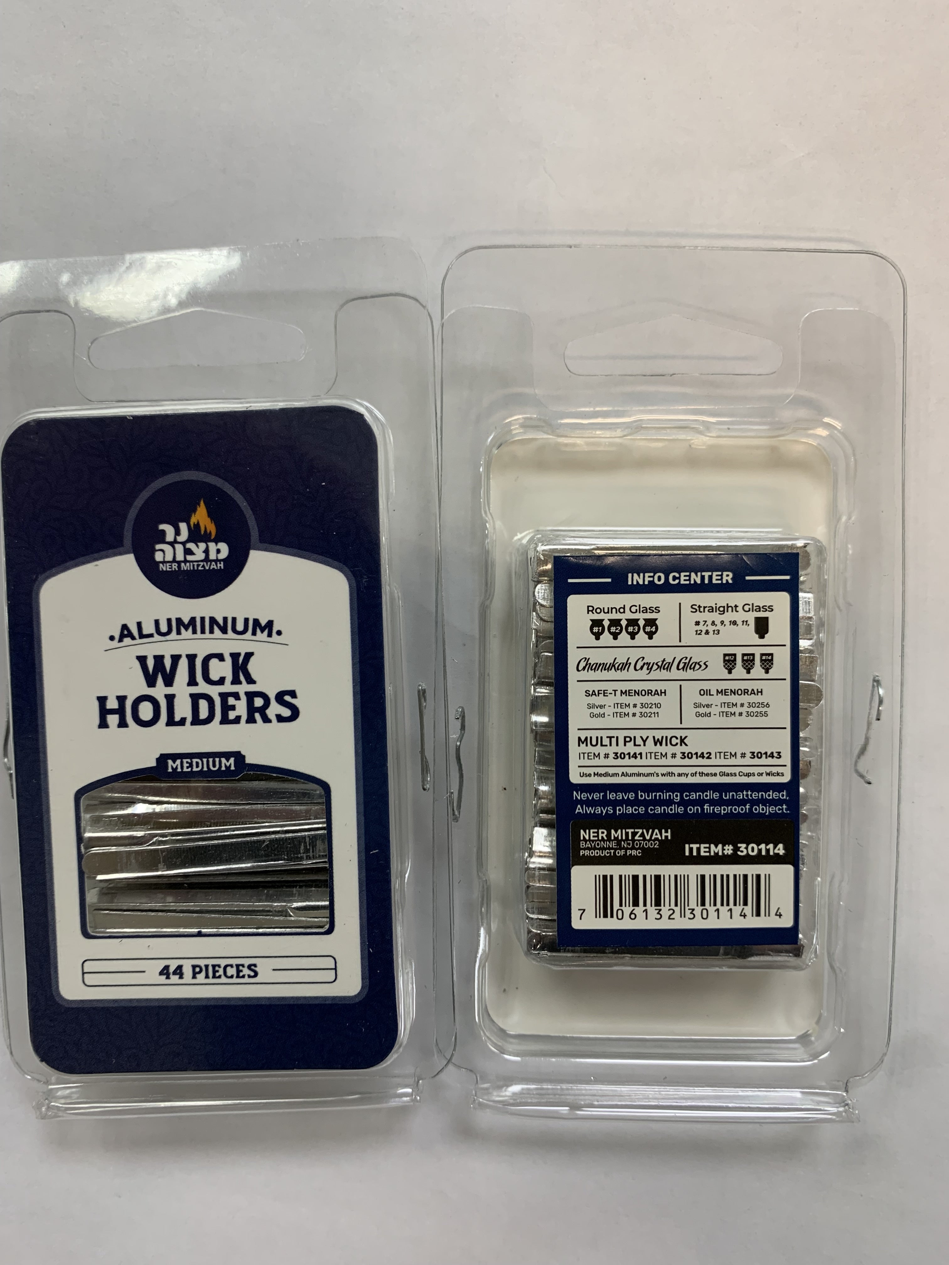 Portamechas mediano de aluminio fijas 30114