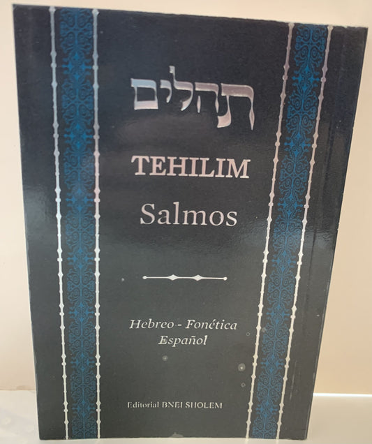 Tehilim Salmos Bnei Sholem chico hebreo-fonetica y español 833601