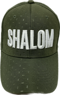 Gorra verde Shalom 3D 11630
