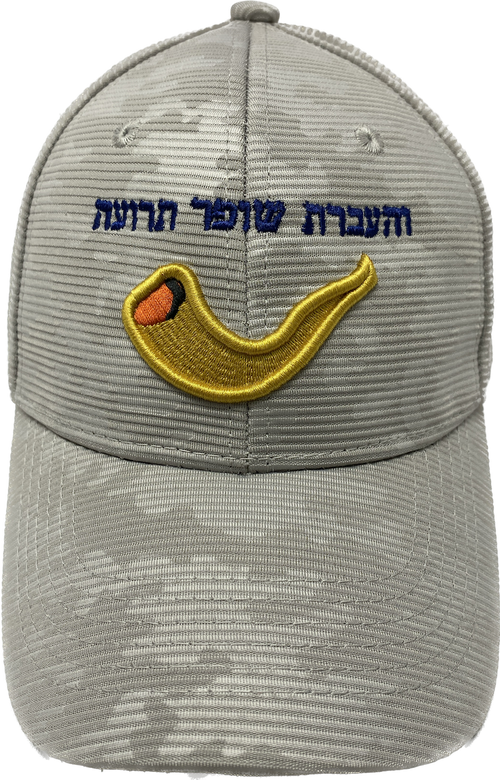 Gorra gris Shofar 3D 11627