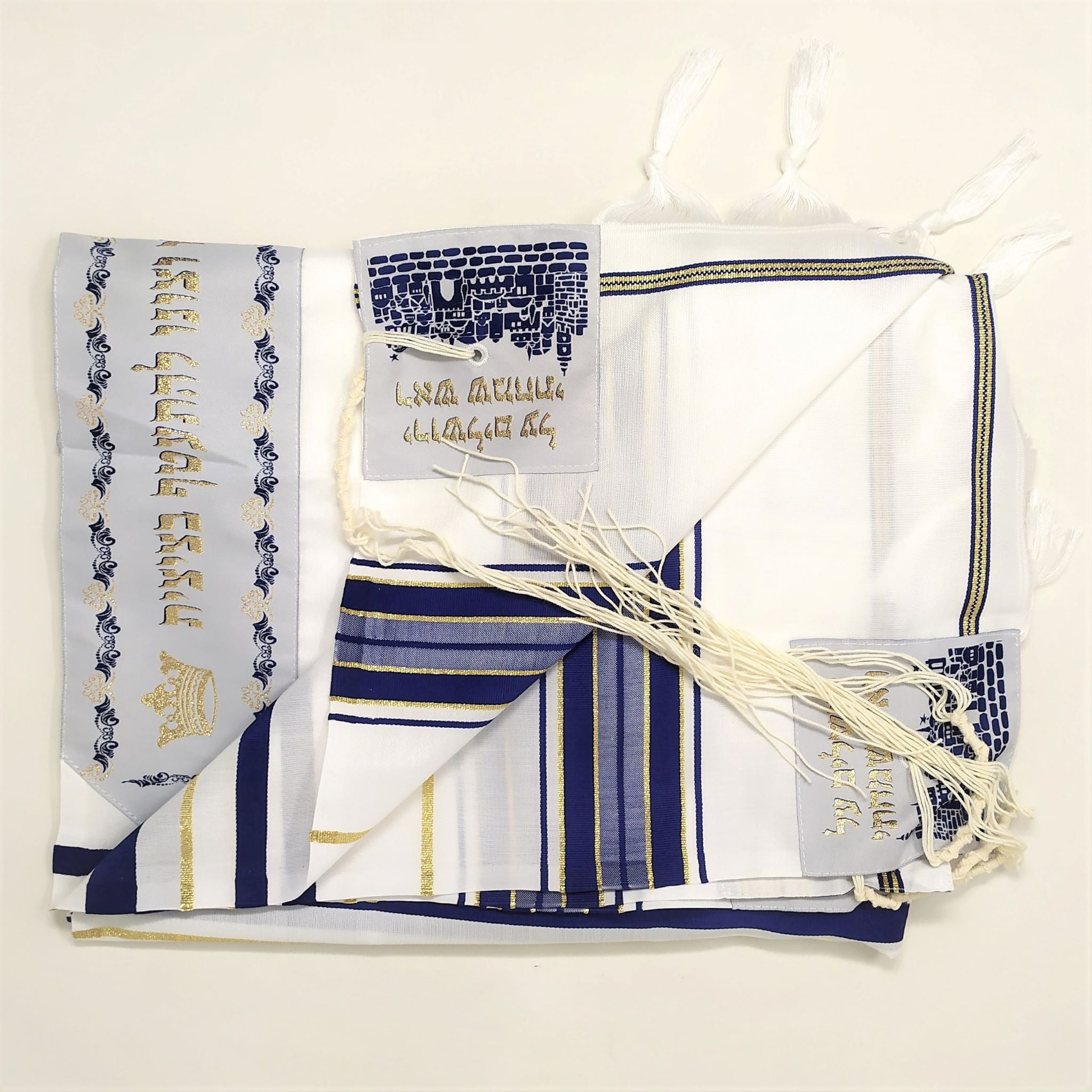 Talit Gadol Akrilan Tiferet Yerushalaim – Libreria Jerusalem Centro