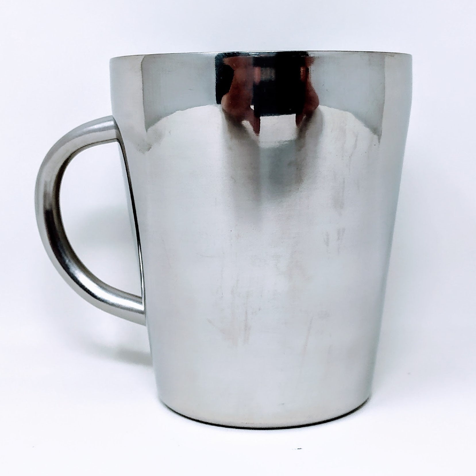 Tazas de acero inoxidable plata - Libreria Jerusalem Centro