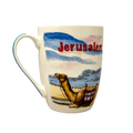 Taza Cermica jerusalem camello y torre de David 140252