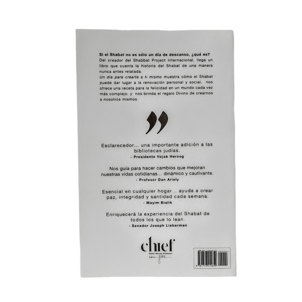 Un Dia para Crearte a ti Mismo Shabat