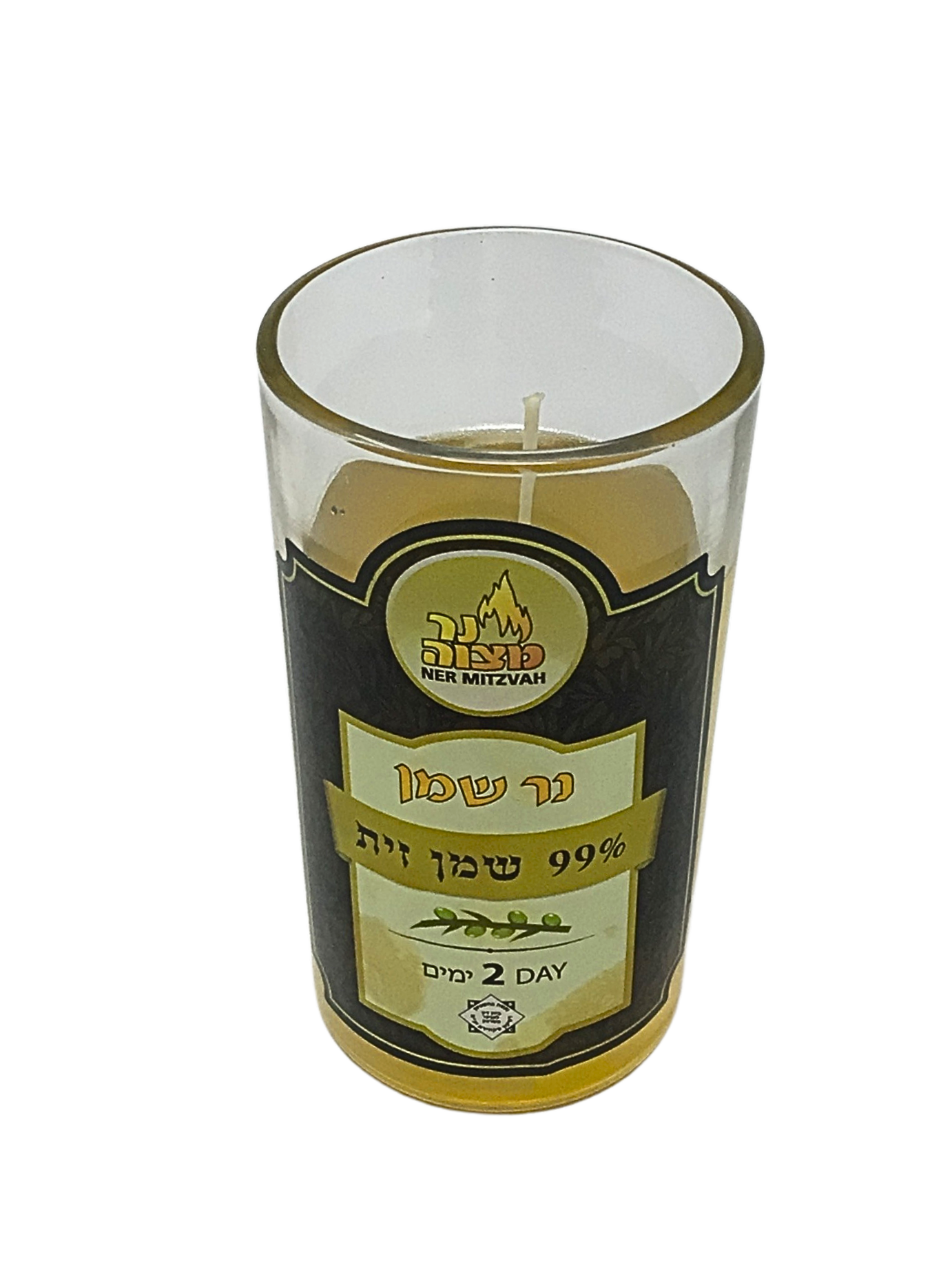 Vela memorial candle 2 días aceite oliva 12702