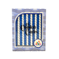Velas de Januka azul y blanco 28322