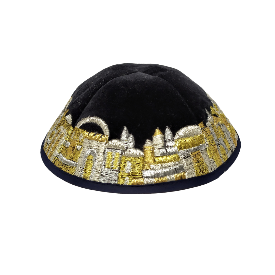 Kipa terciopelo multicolor YMV-3